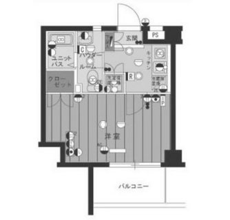 東京都北区滝野川６丁目 賃貸マンション 1K