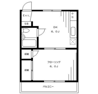 東京都北区志茂３丁目 賃貸マンション 1DK