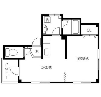 東京都北区滝野川６丁目 賃貸マンション 1DK