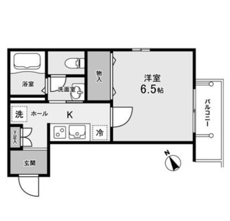 東京都北区田端２丁目 賃貸マンション 1K