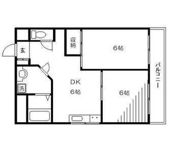 東京都北区西が丘１丁目 賃貸マンション 2DK