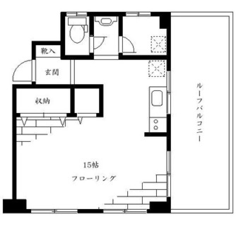 東京都北区田端新町２丁目 賃貸マンション 1R