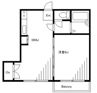 東京都北区東十条２丁目 賃貸マンション 1DK