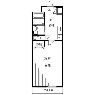 東京都北区神谷２丁目 賃貸マンション 1K