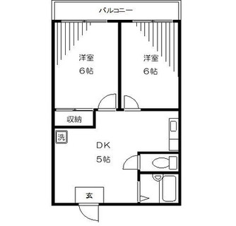 東京都北区東十条４丁目 賃貸マンション 2DK