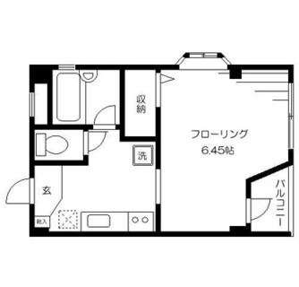 東京都北区王子本町１丁目 賃貸マンション 1K