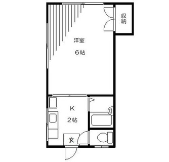 東京都北区滝野川６丁目 賃貸マンション 1K