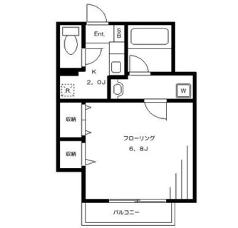 東京都北区西が丘２丁目 賃貸マンション 1K