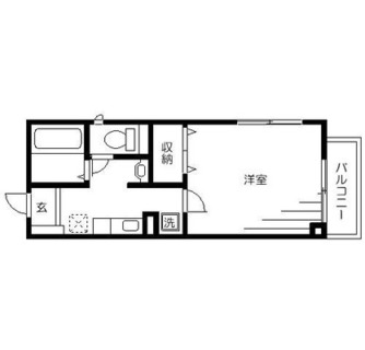 東京都北区滝野川６丁目 賃貸マンション 1K