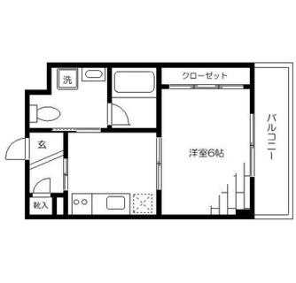 東京都北区田端４丁目 賃貸マンション 1K