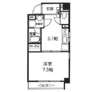 東京都北区豊島３丁目 賃貸マンション 1DK