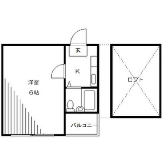 東京都北区岩淵町 賃貸アパート 1K