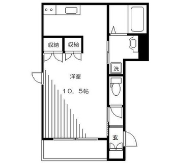 東京都北区岩淵町 賃貸マンション 1R