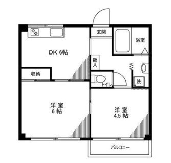 東京都北区王子５丁目 賃貸マンション 2DK