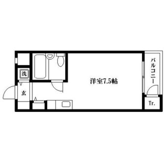 東京都北区滝野川７丁目 賃貸マンション 1R