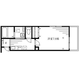 東京都北区王子５丁目 賃貸アパート 1K