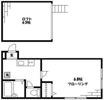 東京都北区栄町 賃貸アパート 1K