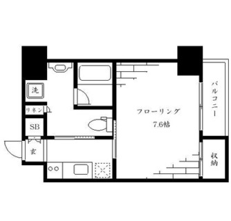 東京都北区豊島２丁目 賃貸マンション 1K