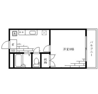 東京都北区滝野川６丁目 賃貸マンション 1DK