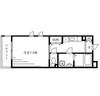 東京都北区志茂４丁目 賃貸マンション 1K