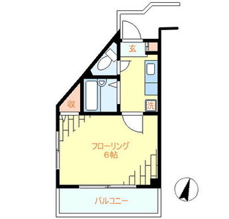 東京都北区東十条４丁目 賃貸マンション 1K