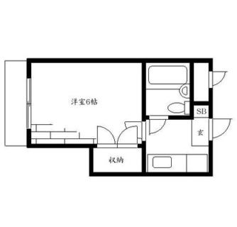 東京都北区王子３丁目 賃貸マンション 1K