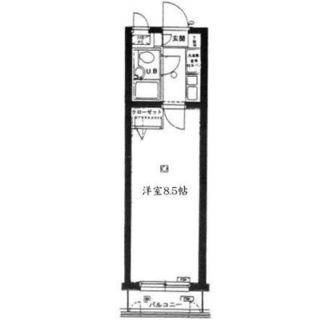 東京都北区岸町１丁目 賃貸マンション 1K