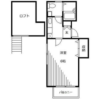 東京都北区滝野川３丁目 賃貸アパート 1K