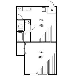 東京都北区上十条２丁目 賃貸マンション 1DK