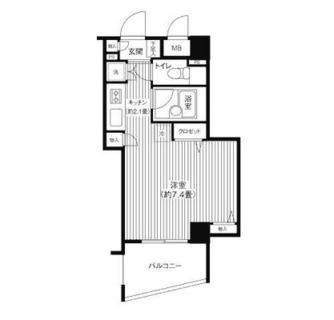 東京都北区王子４丁目 賃貸マンション 1R