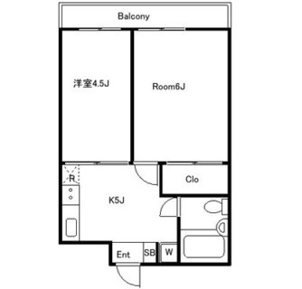 東京都北区赤羽台３丁目 賃貸マンション 2K