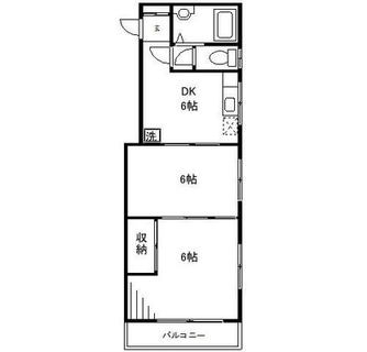東京都北区東十条２丁目 賃貸マンション 2DK