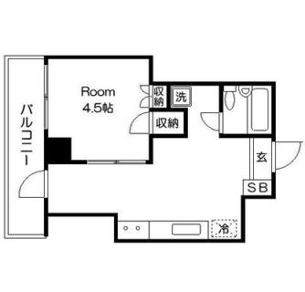 東京都北区滝野川７丁目 賃貸マンション 1DK