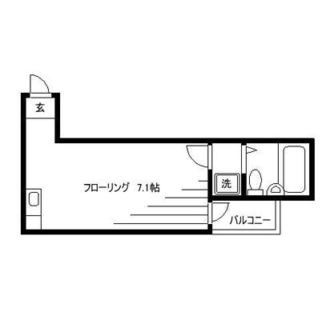 東京都北区田端１丁目 賃貸マンション 1R