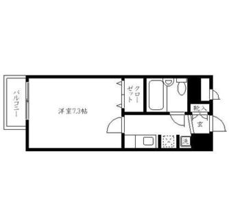 東京都北区滝野川１丁目 賃貸マンション 1K