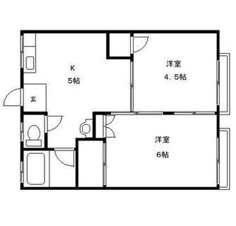 東京都北区赤羽西２丁目 賃貸アパート 2K