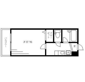 東京都北区王子本町２丁目 賃貸マンション 1K