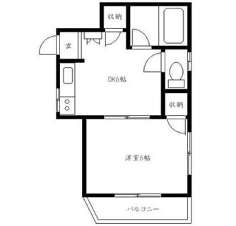 東京都北区岸町１丁目 賃貸マンション 1DK