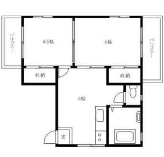 東京都北区中里２丁目 賃貸マンション 2DK