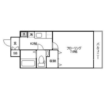 東京都北区赤羽３丁目 賃貸マンション 1K