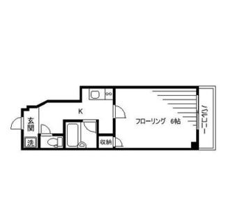 東京都北区豊島１丁目 賃貸マンション 1K