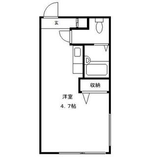 東京都北区豊島７丁目 賃貸マンション 1R