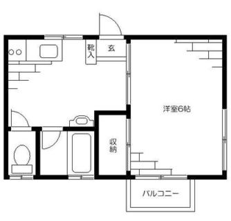 東京都北区志茂５丁目 賃貸アパート 1K