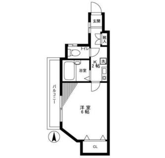 東京都北区田端新町１丁目 賃貸マンション 1K