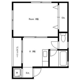 東京都北区田端新町２丁目 賃貸マンション 1K