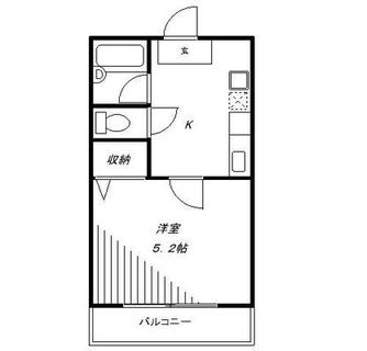 東京都北区神谷２丁目 賃貸マンション 1K