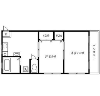 東京都北区西が丘１丁目 賃貸マンション 2K