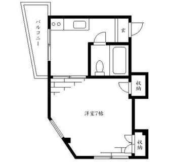 東京都北区志茂４丁目 賃貸マンション 1K