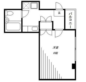 東京都北区滝野川４丁目 賃貸マンション 1K