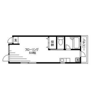 東京都北区栄町 賃貸マンション 1R